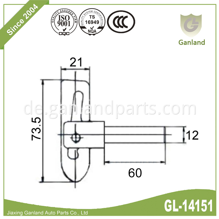 Bolt On Anti Luce GL-14151 